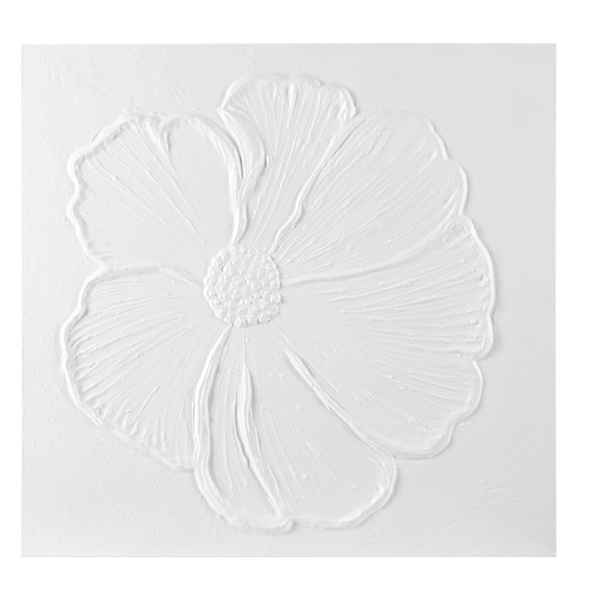  HANA KABARTMALI YAĞLI BOYA TABLO 100X100CM