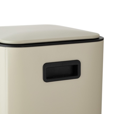  5FIVE BOHO EDGE ÇÖP KOVASI BEJ 30LT