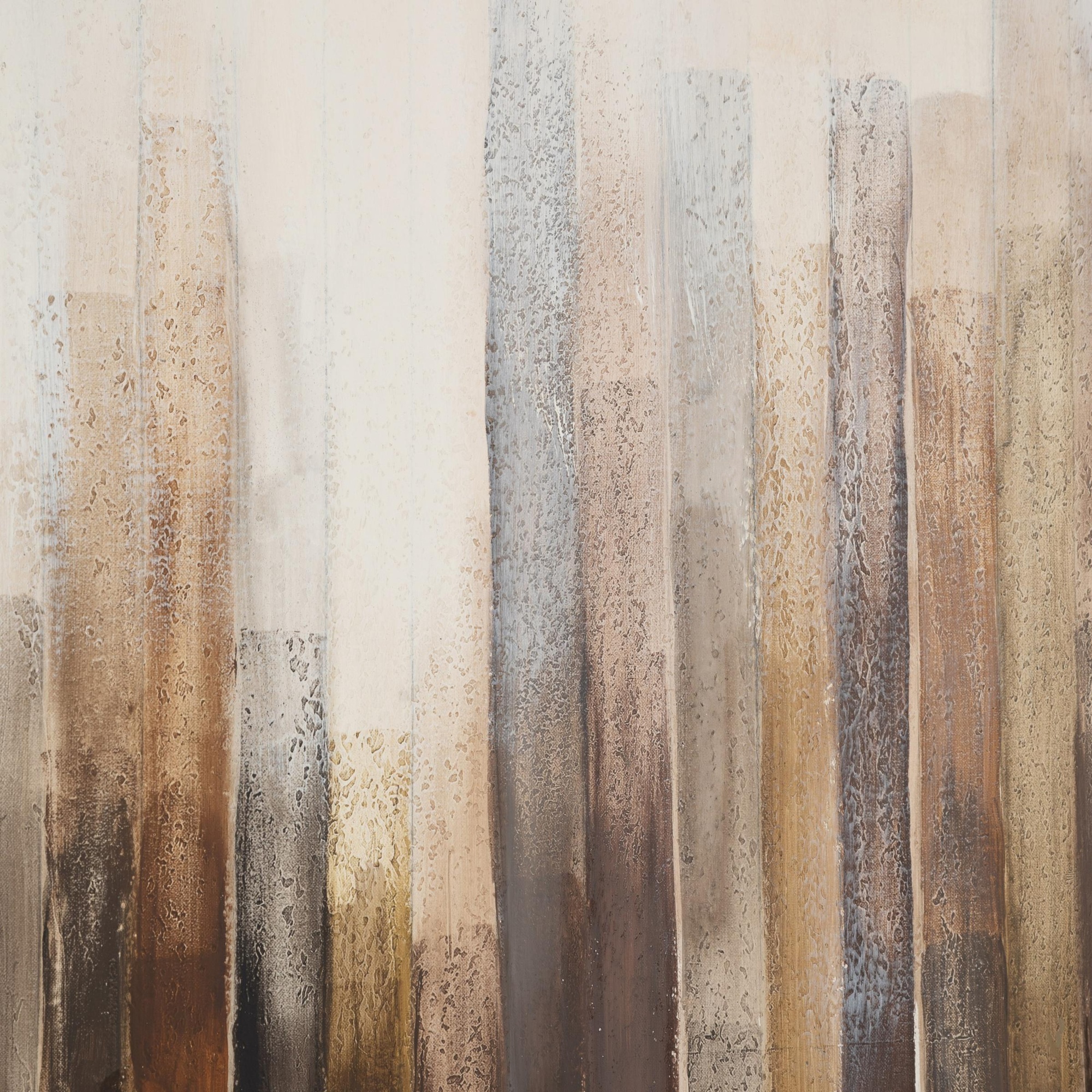 BROWN STRATA ÇERÇEVELİ YAĞLIBOYA TABLO 90X120 CM