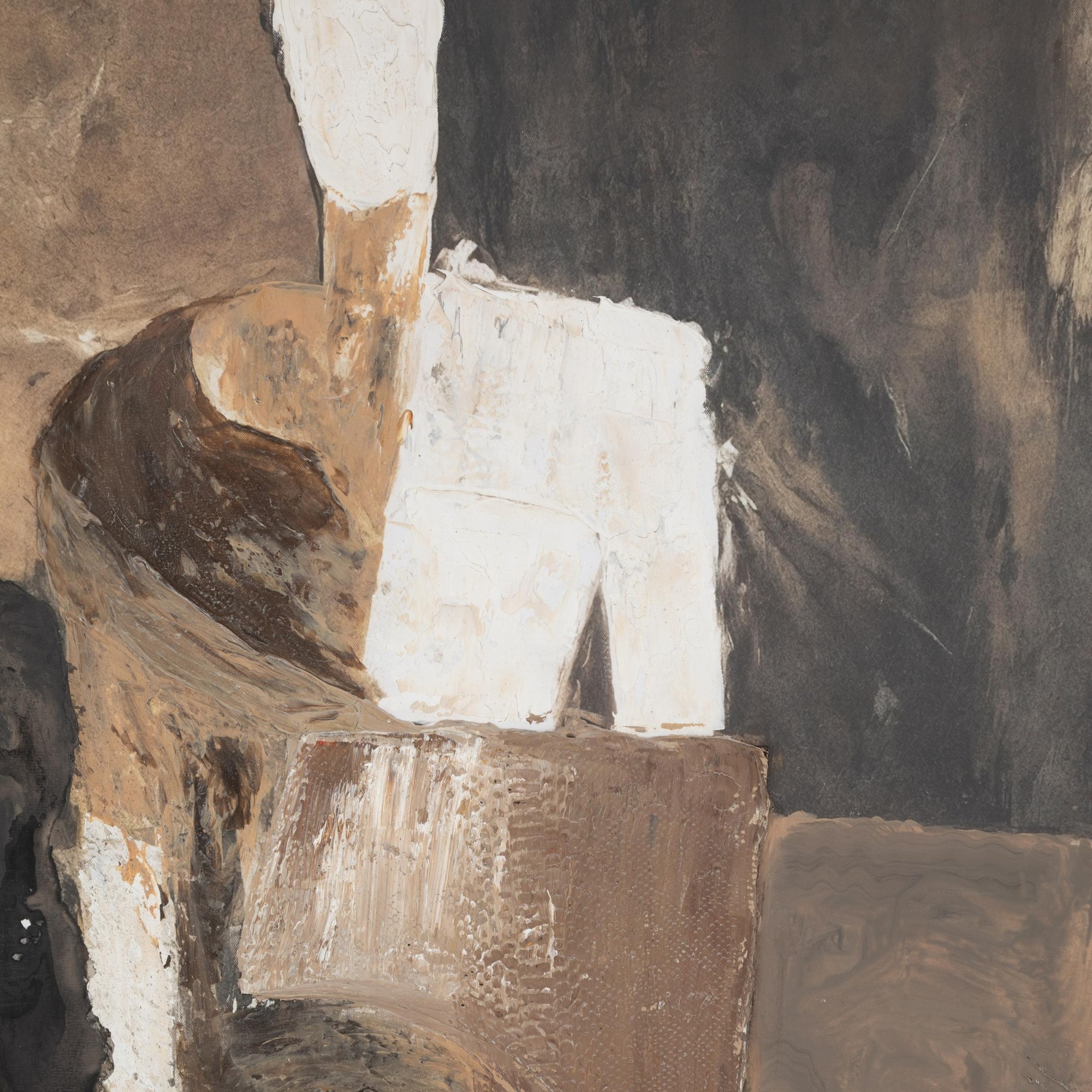 SOLITUDE ÇERÇEVELİ YAĞLIBOYA TABLO 100X150 CM