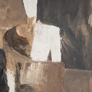  SOLITUDE ÇERÇEVELİ YAĞLIBOYA TABLO 100X150 CM