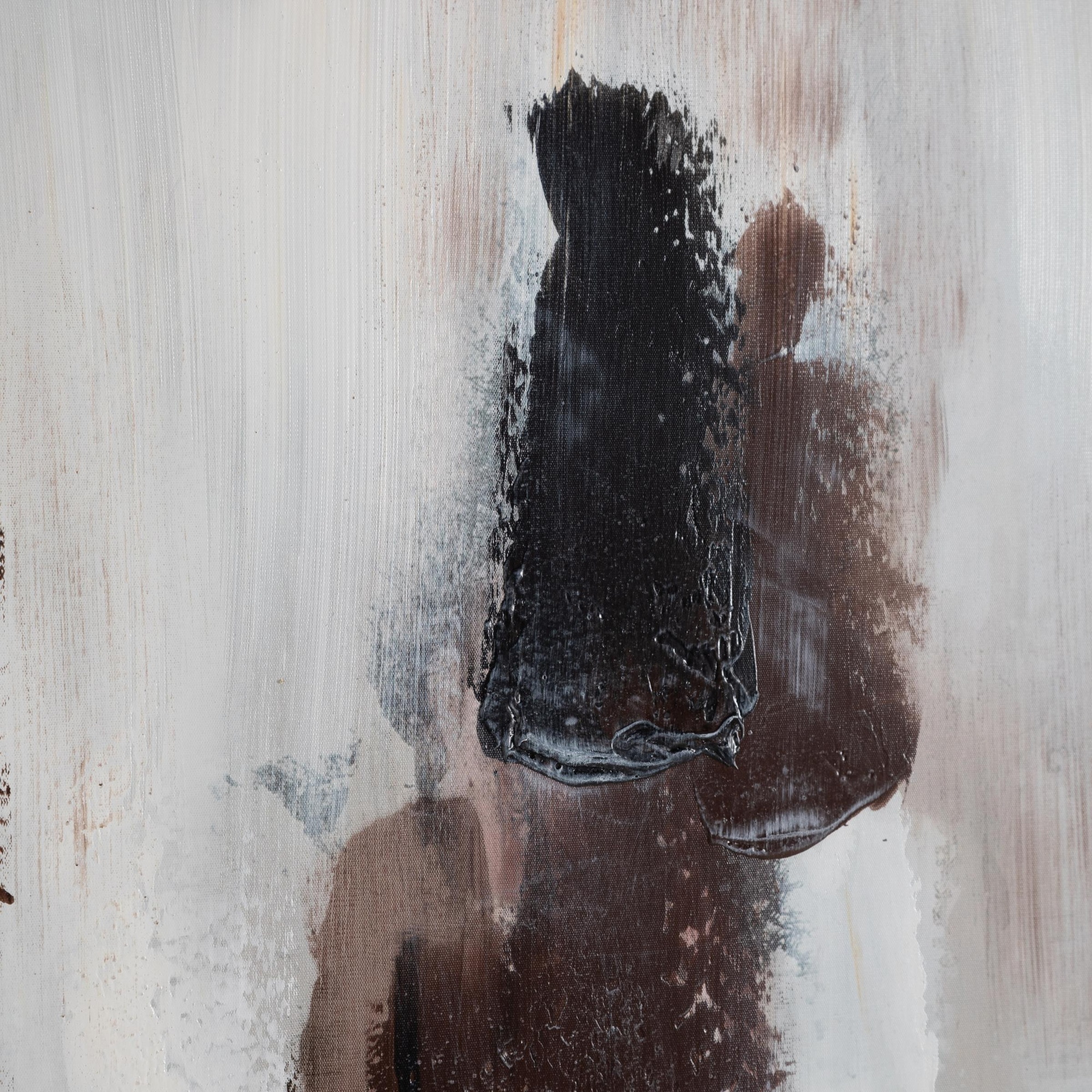 PULSE ÇERÇEVELİ YAĞLIBOYA TABLO 100X100 CM