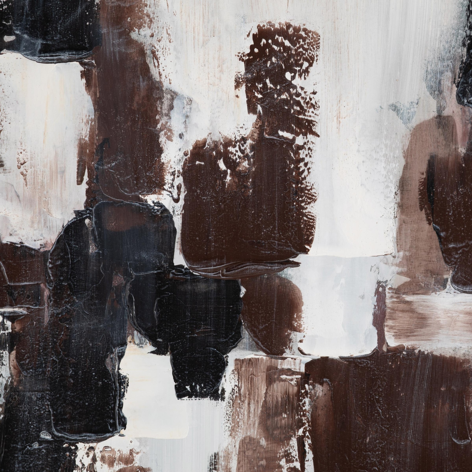 PULSE ÇERÇEVELİ YAĞLIBOYA TABLO 100X100 CM