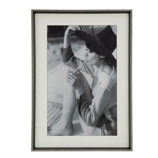  ELEGANCE ÇERÇEVELİ CAM TABLO 50X70 CM