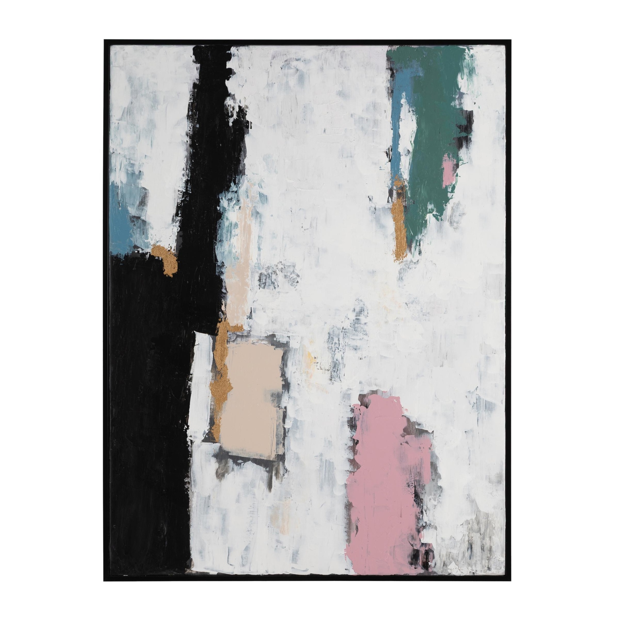 VERVIDA ÇERÇEVELİ YAĞLIBOYA TABLO 90X120 CM