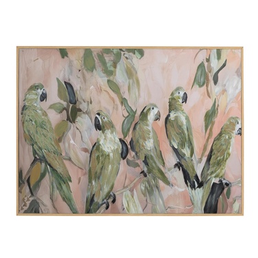  TUTIA ÇERÇEVELİ YAĞLIBOYA TABLO 90X120 CM