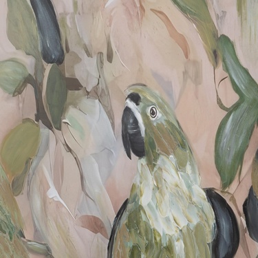  TUTIA ÇERÇEVELİ YAĞLIBOYA TABLO 90X120 CM