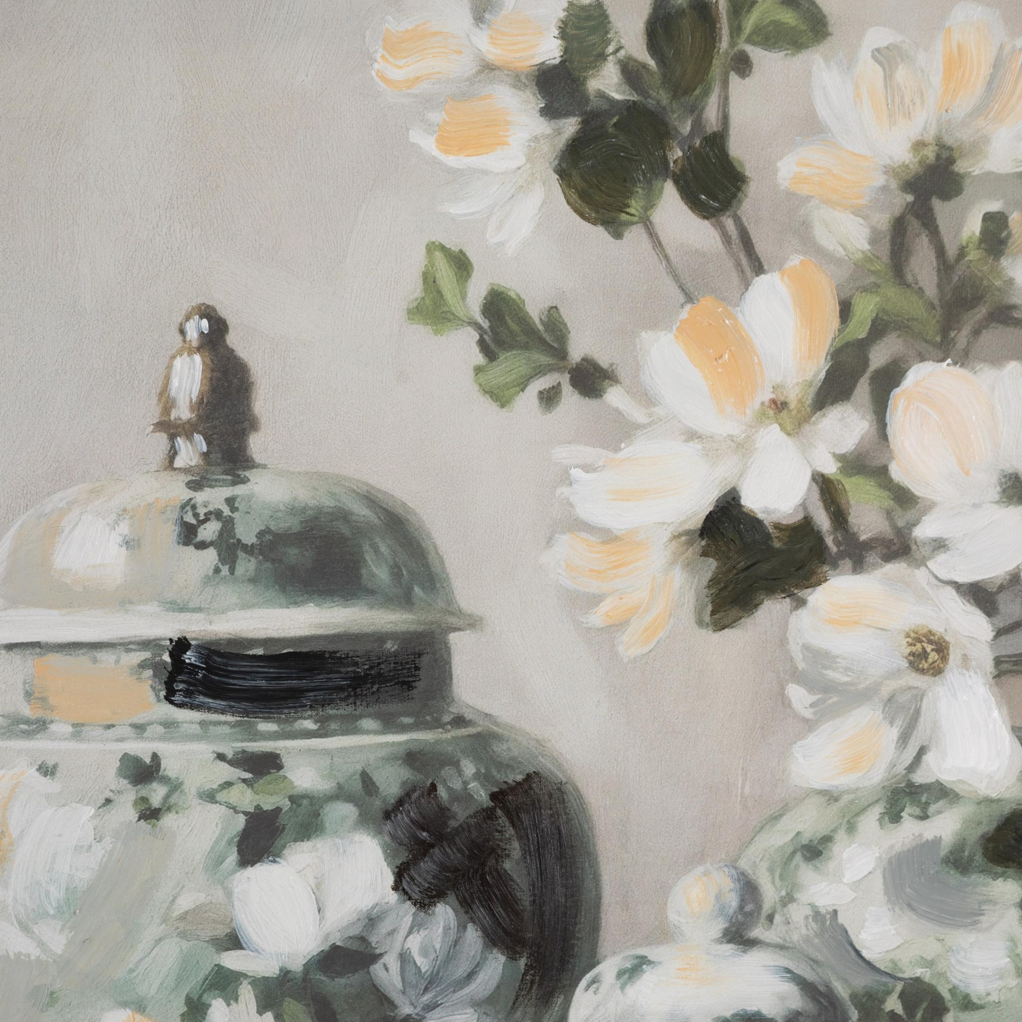 CELESTA ÇERÇEVELİ YAĞLIBOYA TABLO 100X100 CM