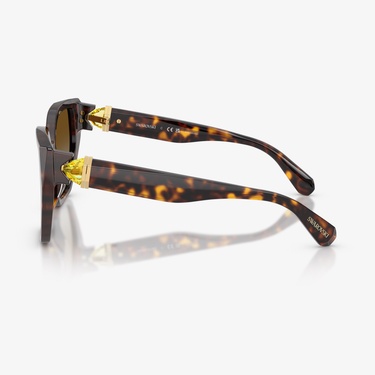  Swarovski  SK6044U Kadın Kahverengi Güneş Gözlüğü