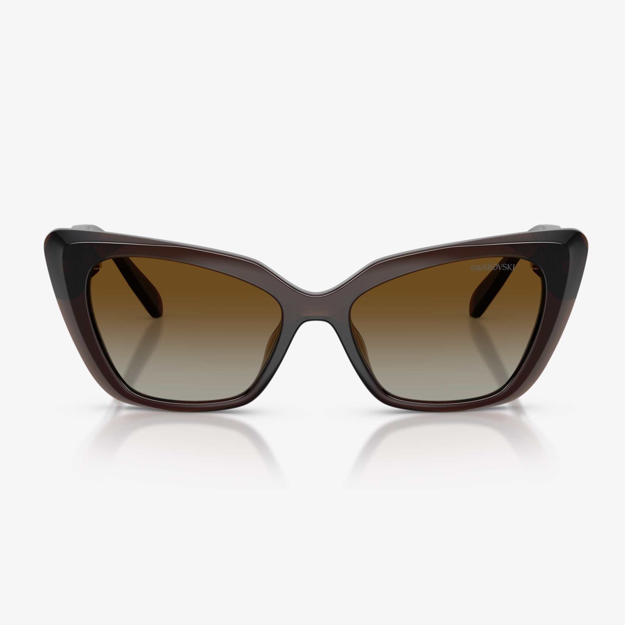 Swarovski  SK6047 Kadın Kahverengi Güneş Gözlüğü