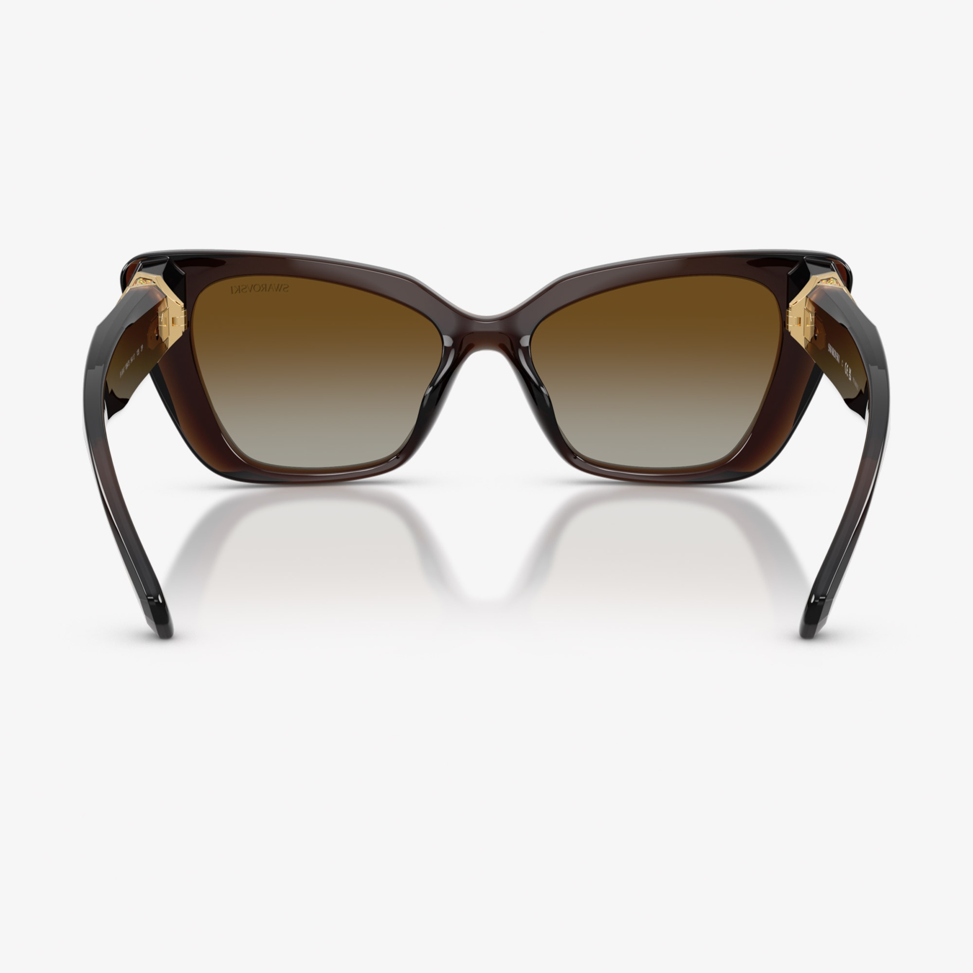 Swarovski  SK6047 Kadın Kahverengi Güneş Gözlüğü