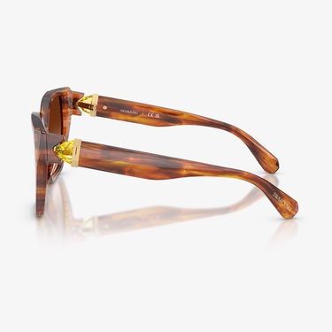  Swarovski  SK6044U Kadın Kahverengi Güneş Gözlüğü