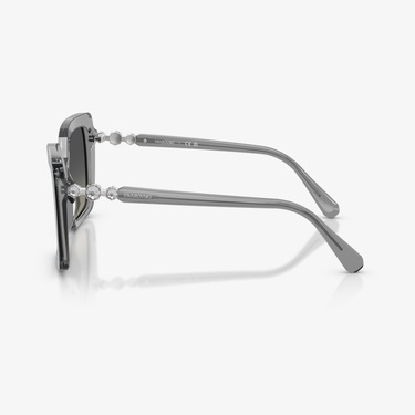  Swarovski  SK6049 Kadın Gri Güneş Gözlüğü