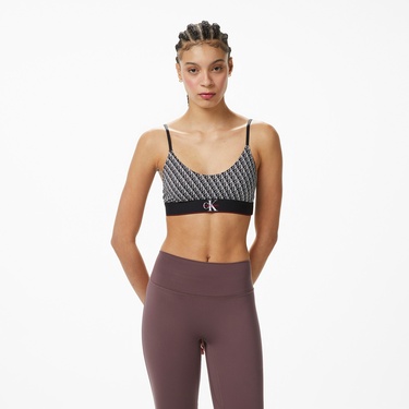  Calvin Klein Unlined Kadın Siyah Bra