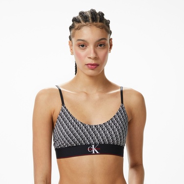  Calvin Klein Unlined Kadın Siyah Bra