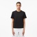 Calvin Klein Interlock Emblem Mock Kadın Siyah T-Shirt