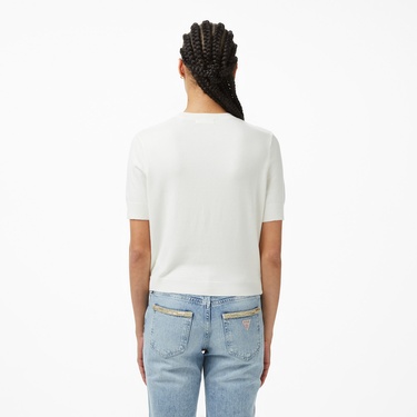  Guess Norah Kadın Beyaz Triko