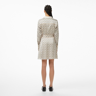  Guess Blerta Kadın Beyaz Elbise