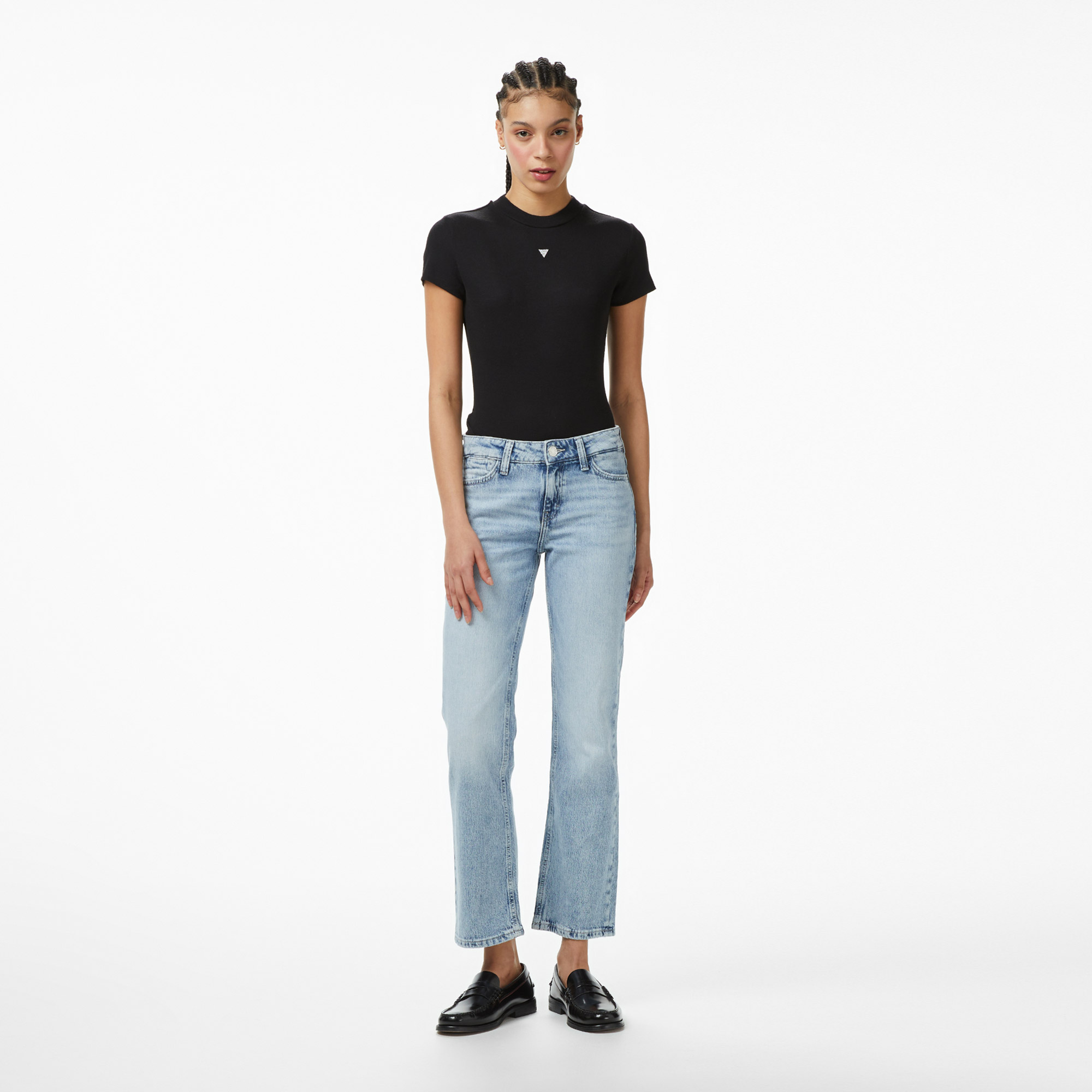  Guess Nicky Regular Fit Kadın Mavi Jean