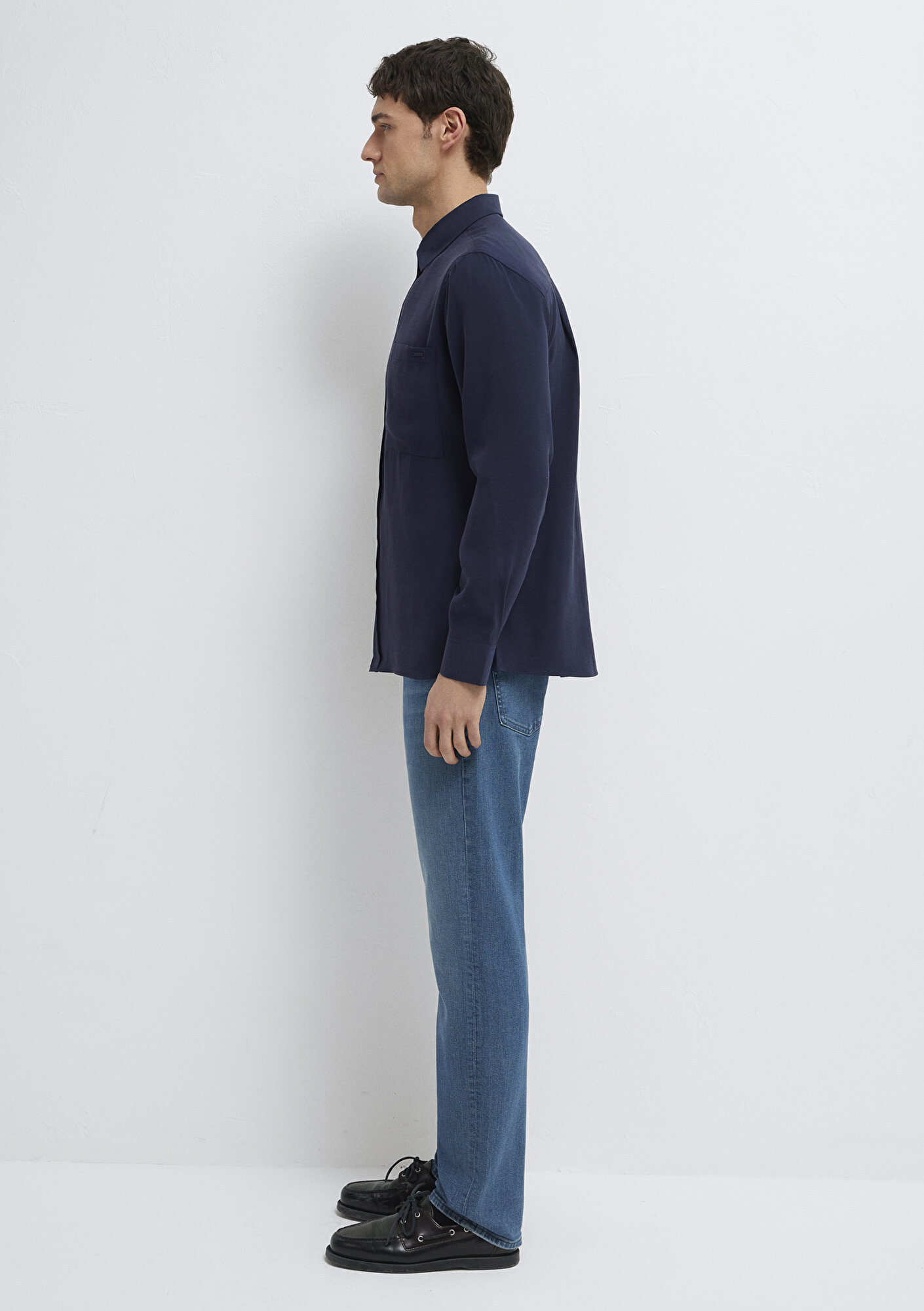  Mavi Lacivert Gömlek Regular Fit / Normal Kesim 0212010-86415