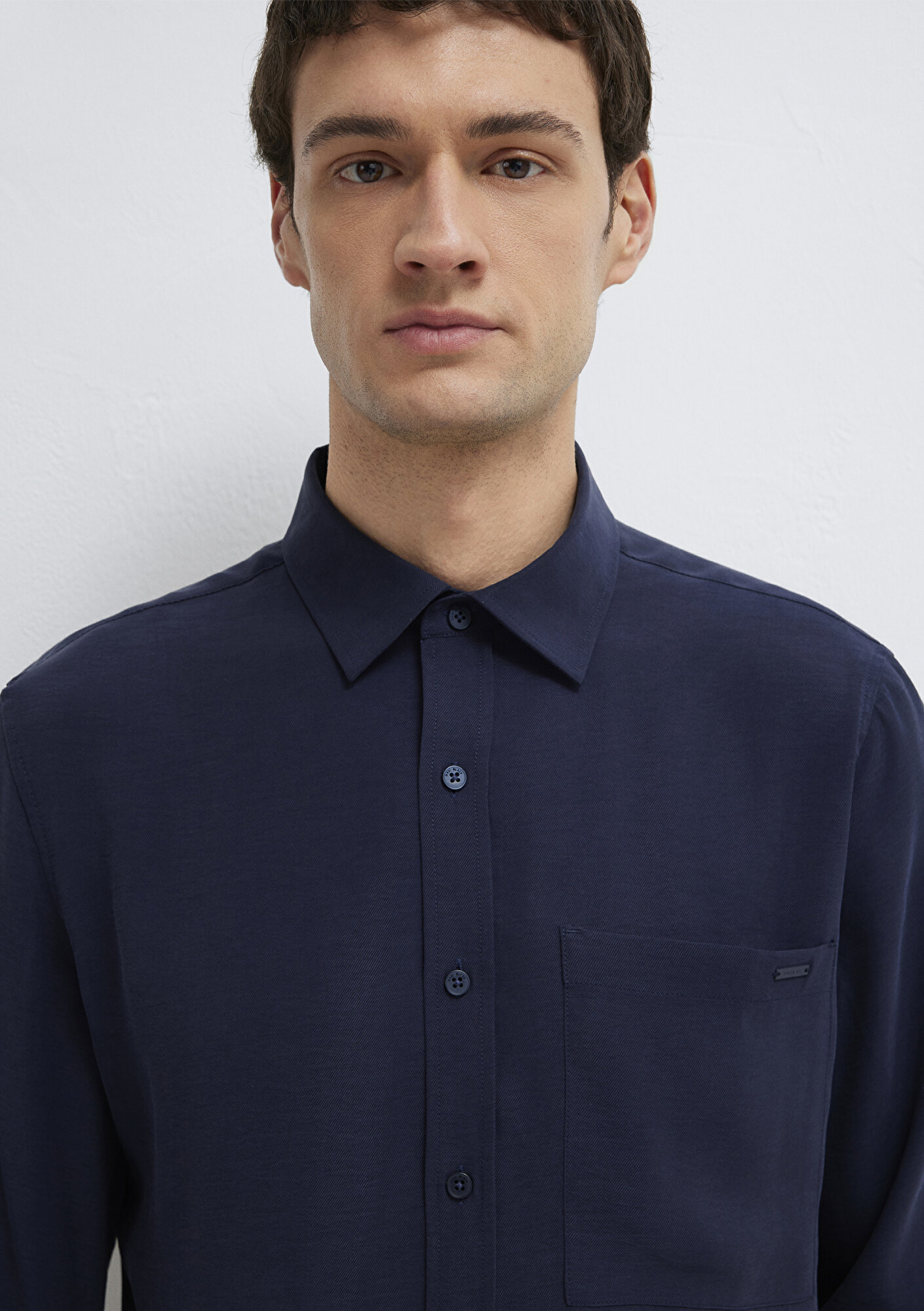 Mavi Lacivert Gömlek Regular Fit / Normal Kesim 0212010-86415