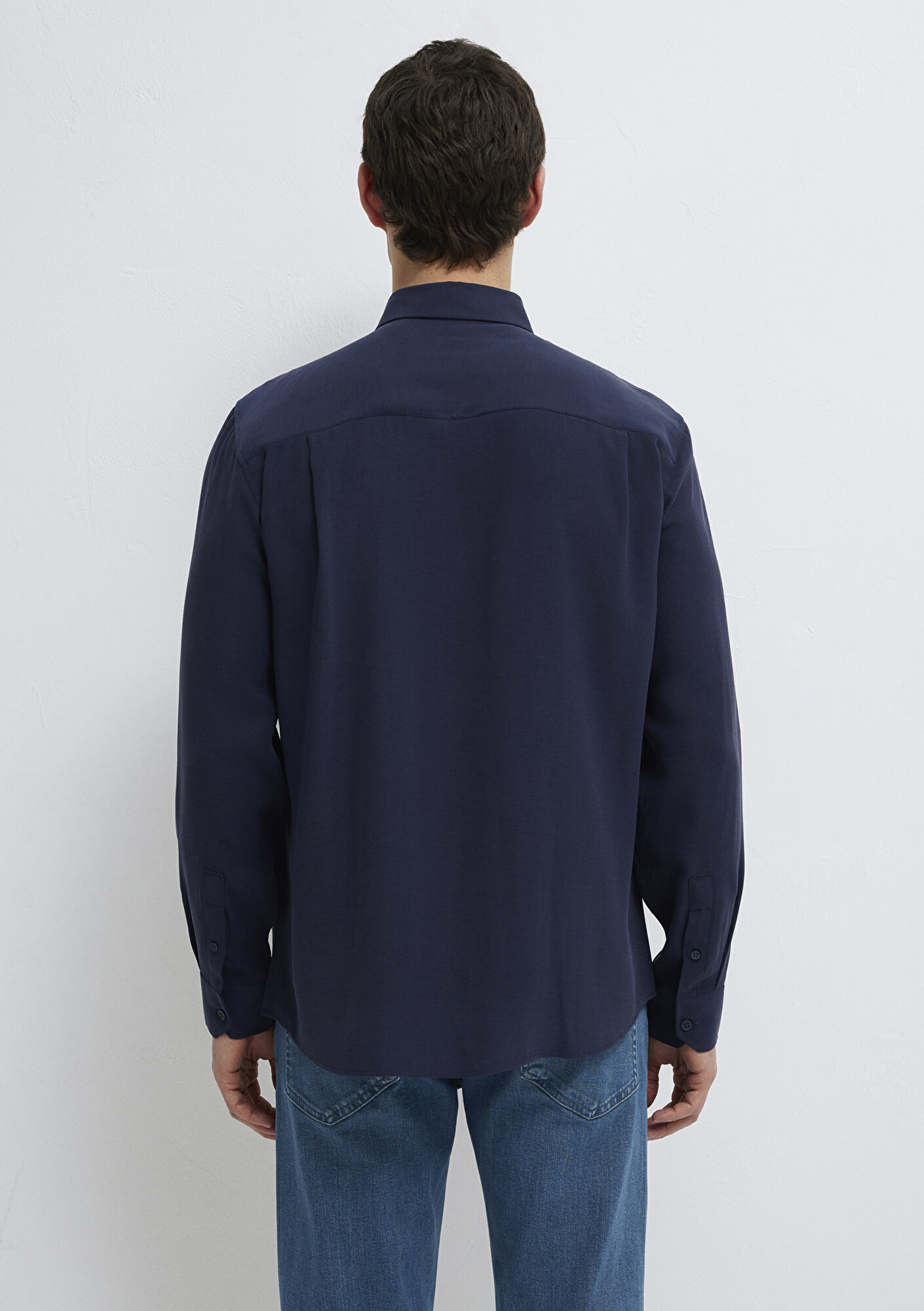  Mavi Lacivert Gömlek Regular Fit / Normal Kesim 0212010-86415