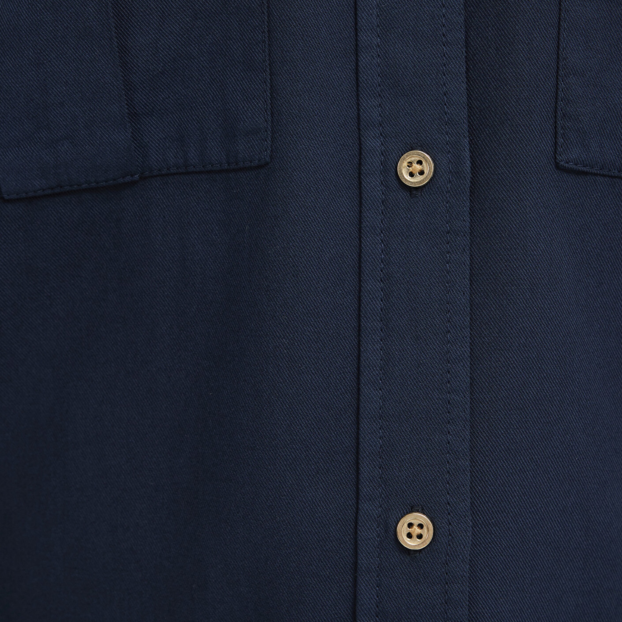 Mavi Lacivert Gömlek Loose Fit / Bol Rahat Kesim 1211383-70492