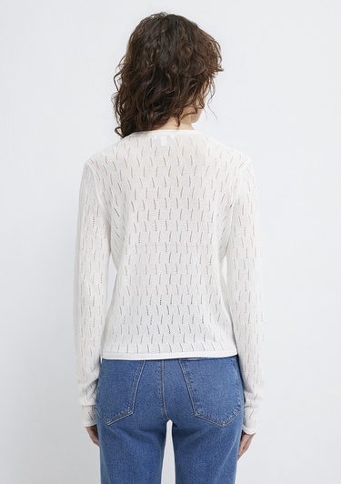  Mavi Ekru Hırka Slim Fit / Dar Kesim 1710845-70057