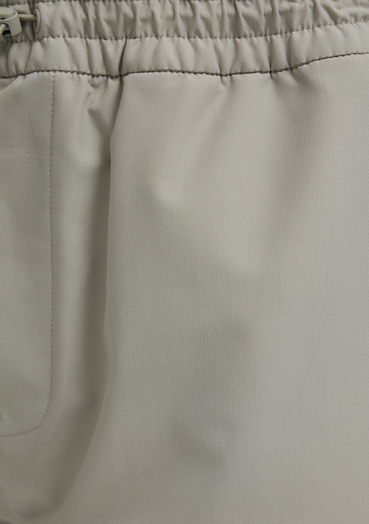  Mavi Beli Lastikli Bej Şort 0410315-70154