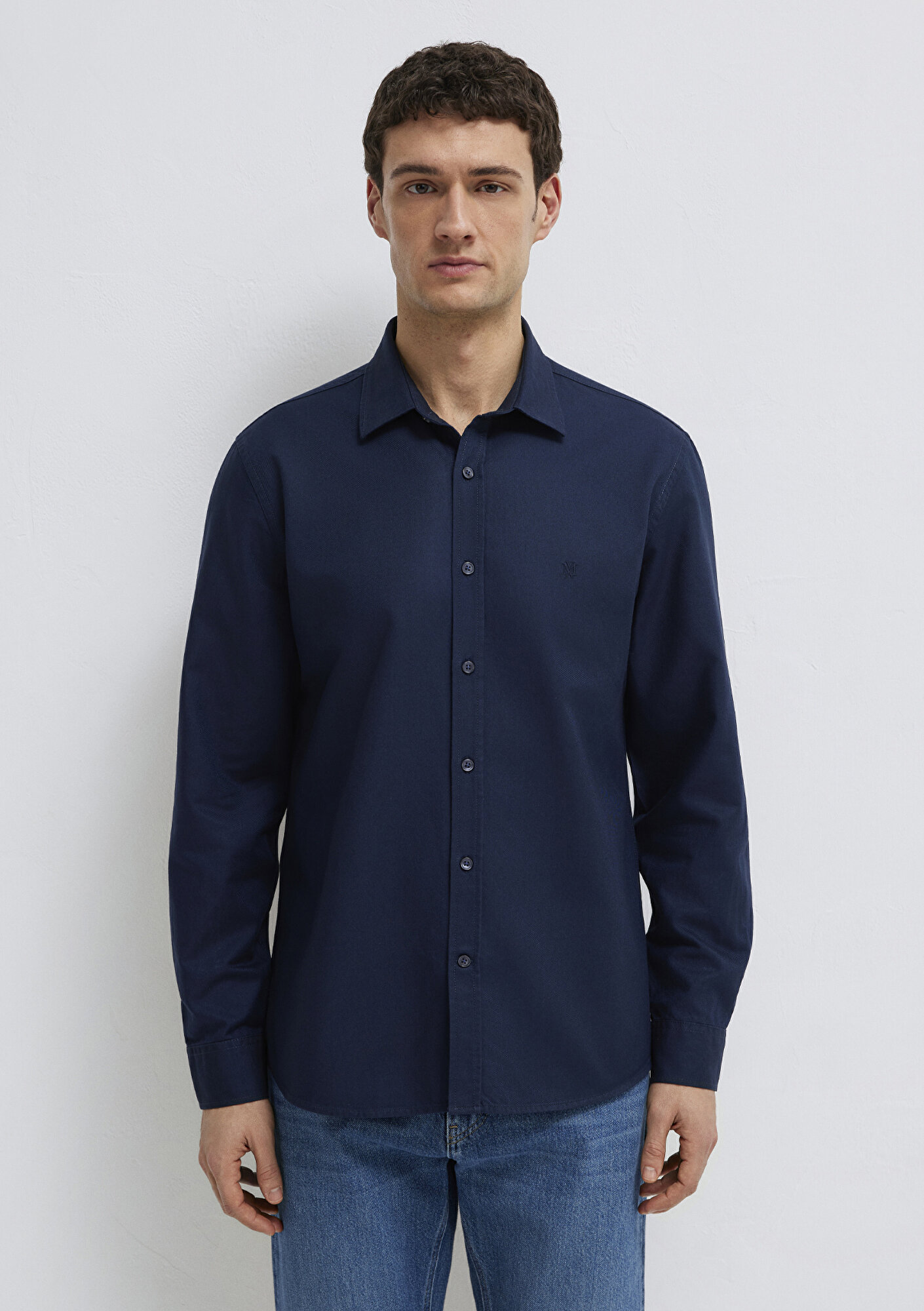  Mavi Lacivert Gömlek Regular Fit / Normal Kesim 0212063-80872