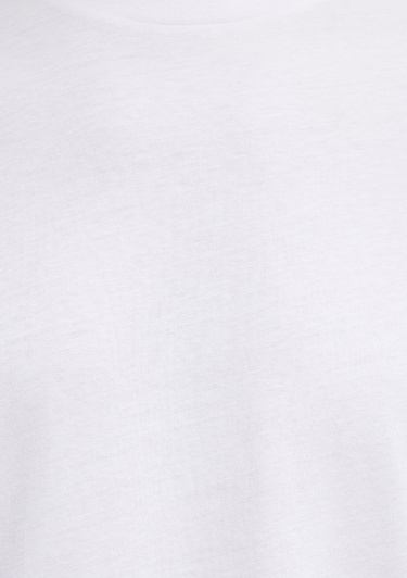  Mavi Beyaz Basic Tişört Regular Fit / Normal Kesim 0613477-620