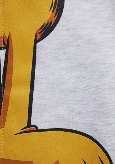  Mavi Garfield Baskılı Gri Sweatshirt 1S10527-88467