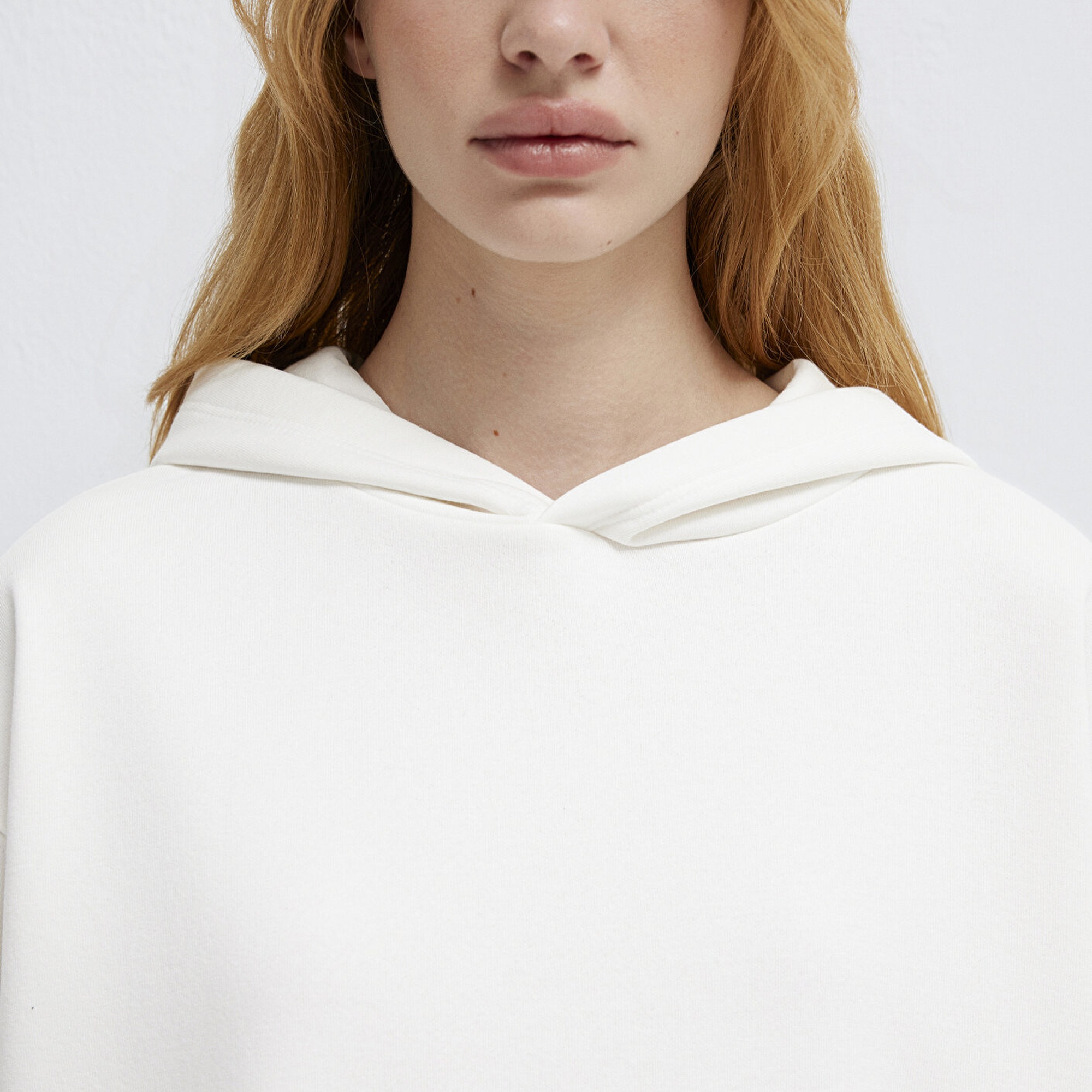 Mavi Minnie Mouse Baskılı Ekru Sweatshirt 1S10520-80194