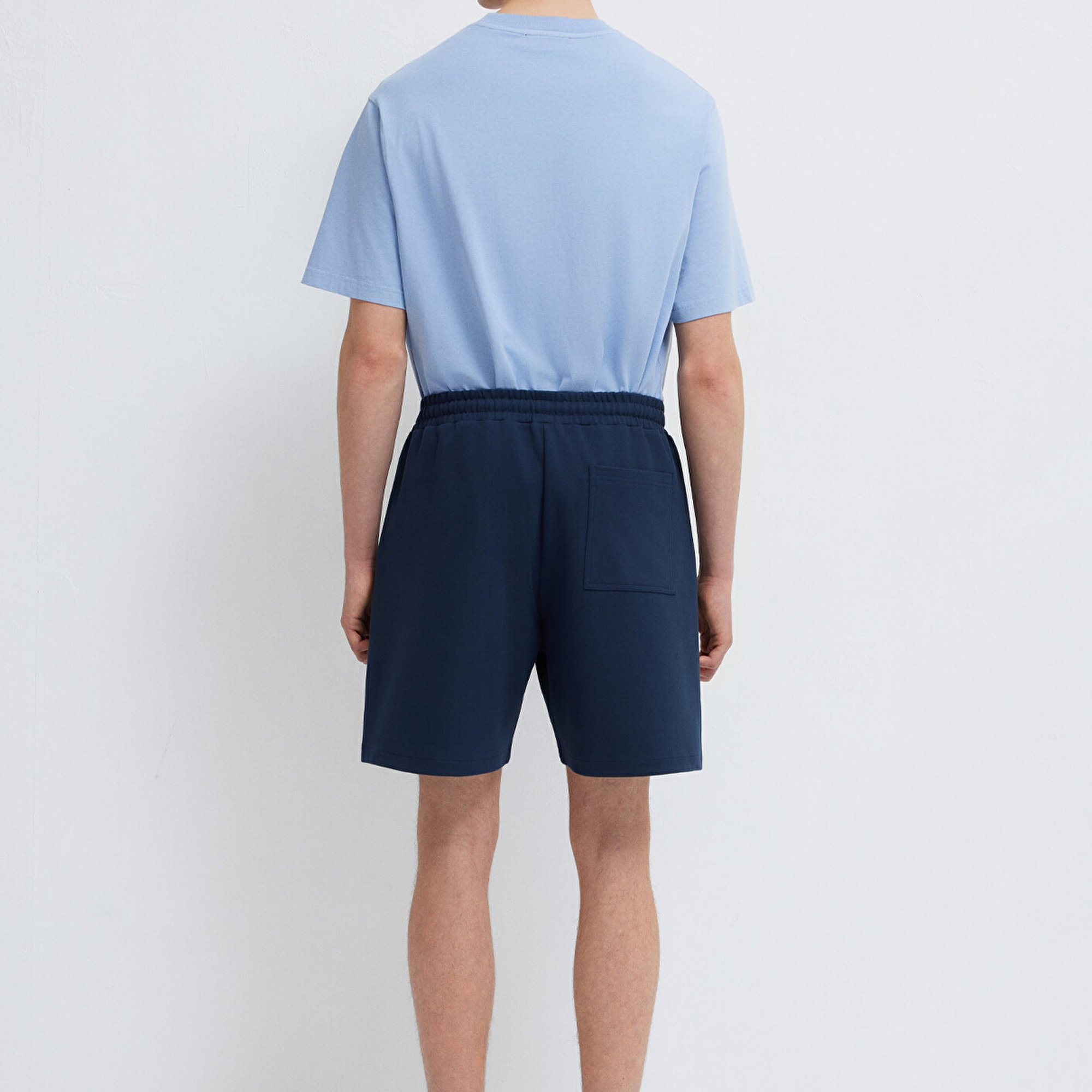 Mavi MVJNS Baskılı Lacivert Şort 0010586-82318