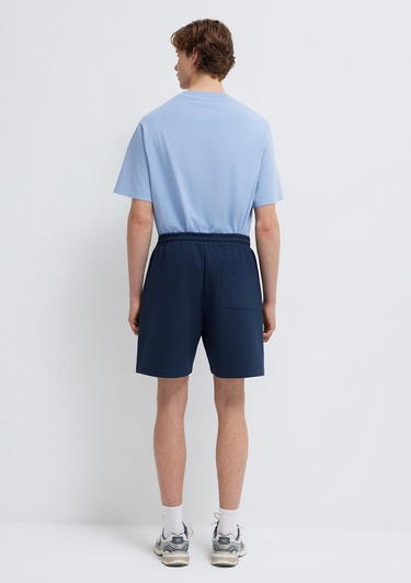  Mavi MVJNS Baskılı Lacivert Şort 0010586-82318