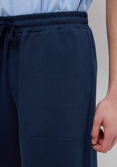  Mavi MVJNS Baskılı Lacivert Şort 0010586-82318