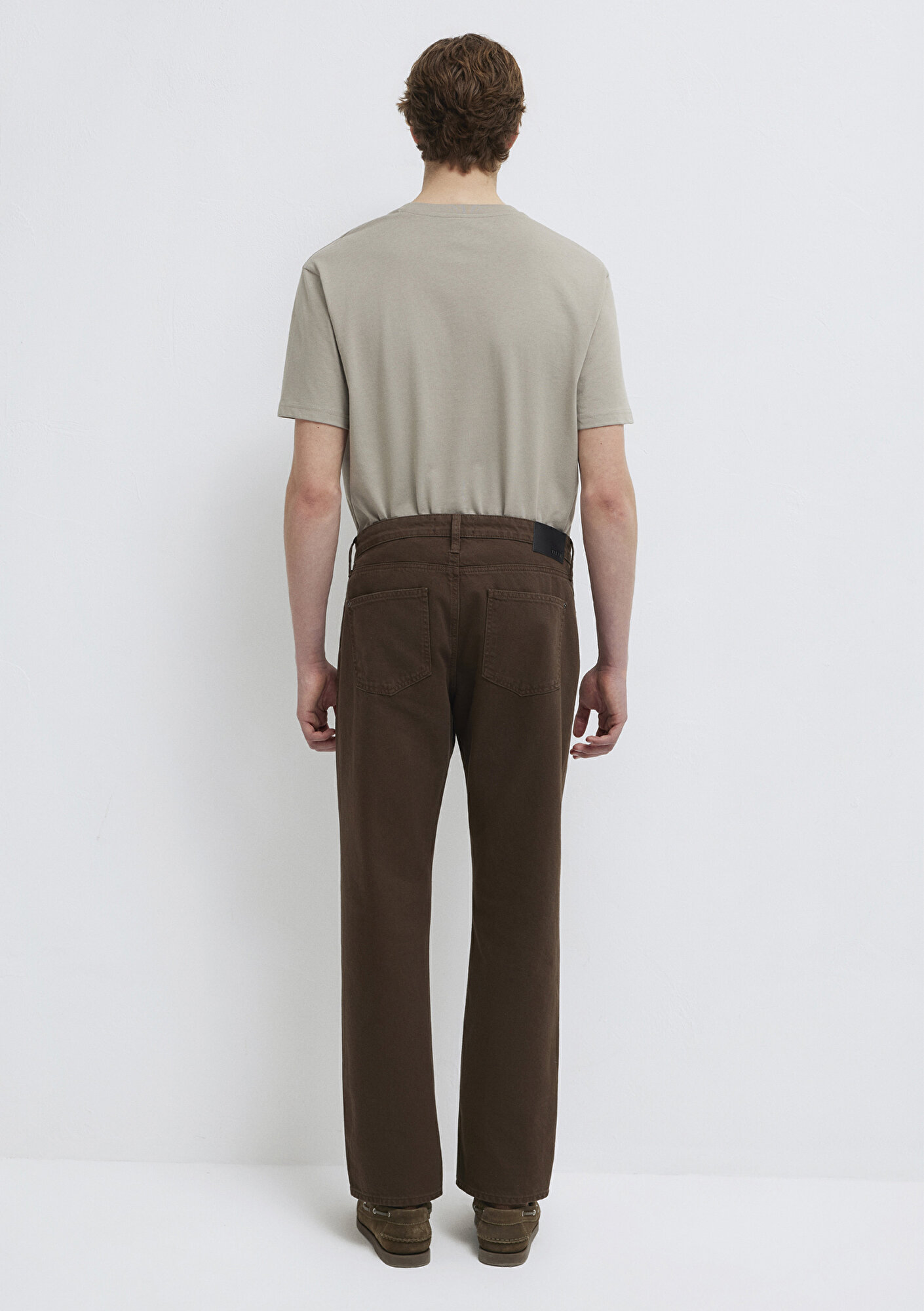 Mavi Lisbon Kahverengi Gabardin Pantolon 0010039-A2797