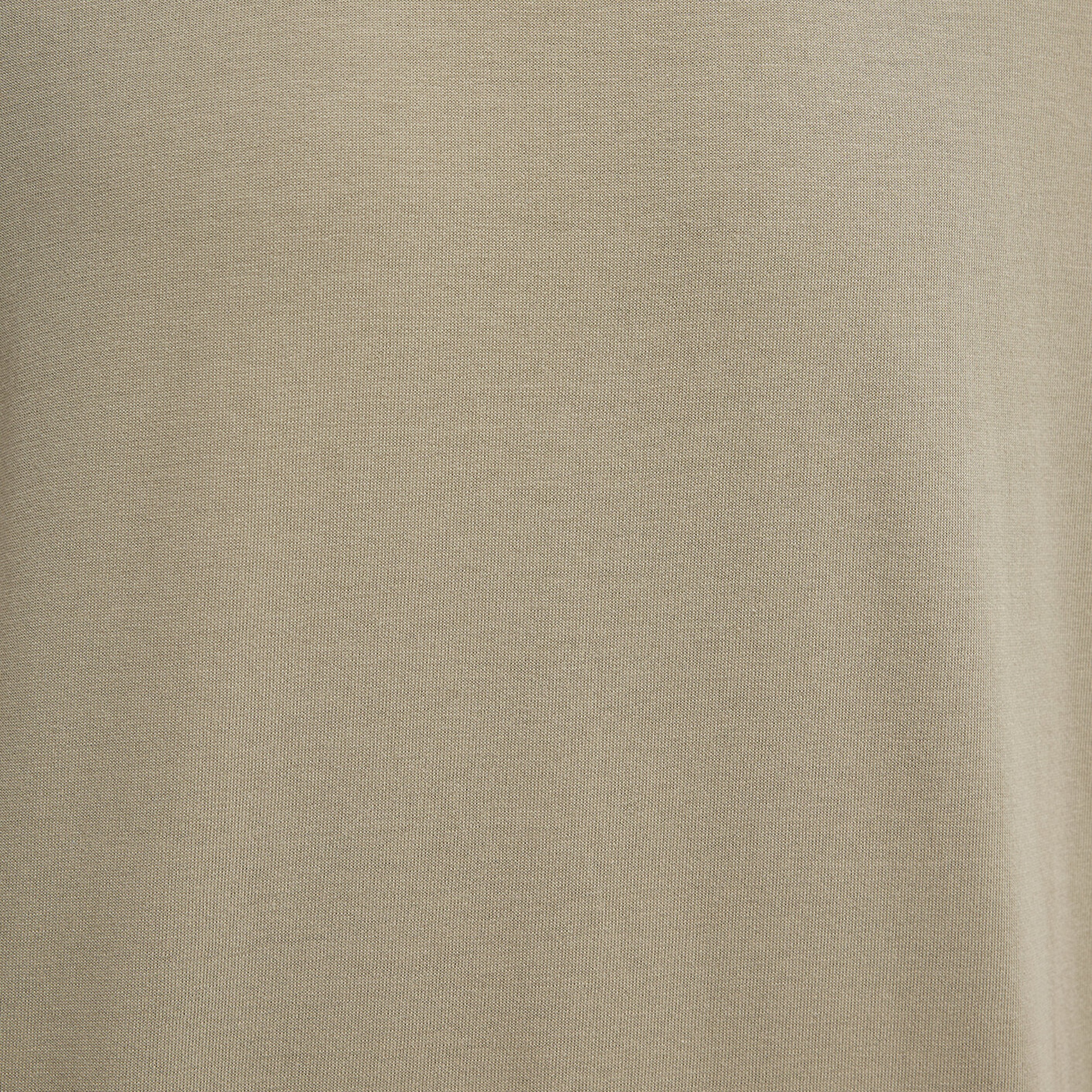 Mavi Bisiklet Yaka Bej Basic Tişört Loose Fit / Bol Rahat Kesim 0611596-70360