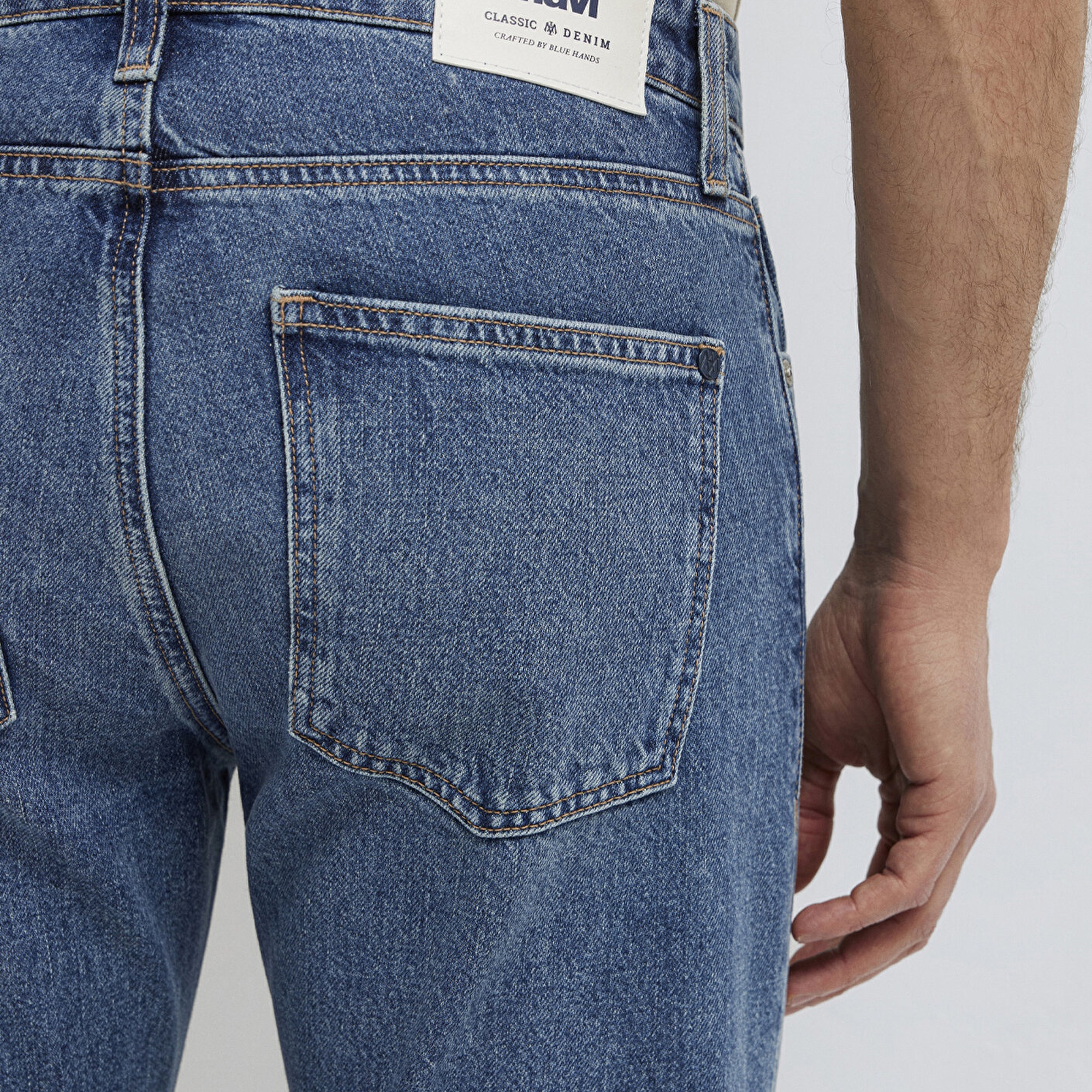 Mavi London Classic Denim Koyu Mavi Jean Pantolon 0010172-A1724