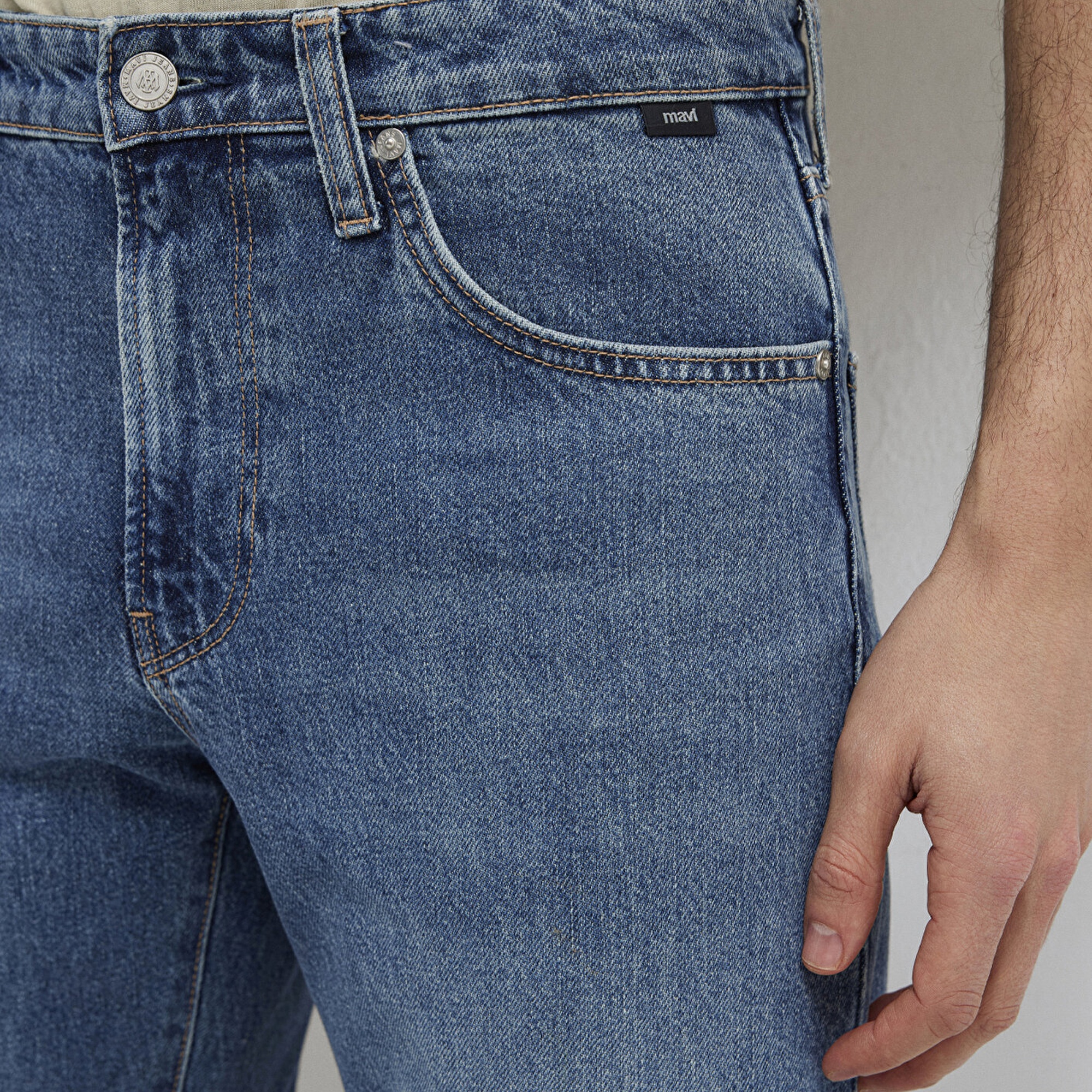 Mavi London Classic Denim Koyu Mavi Jean Pantolon 0010172-A1724