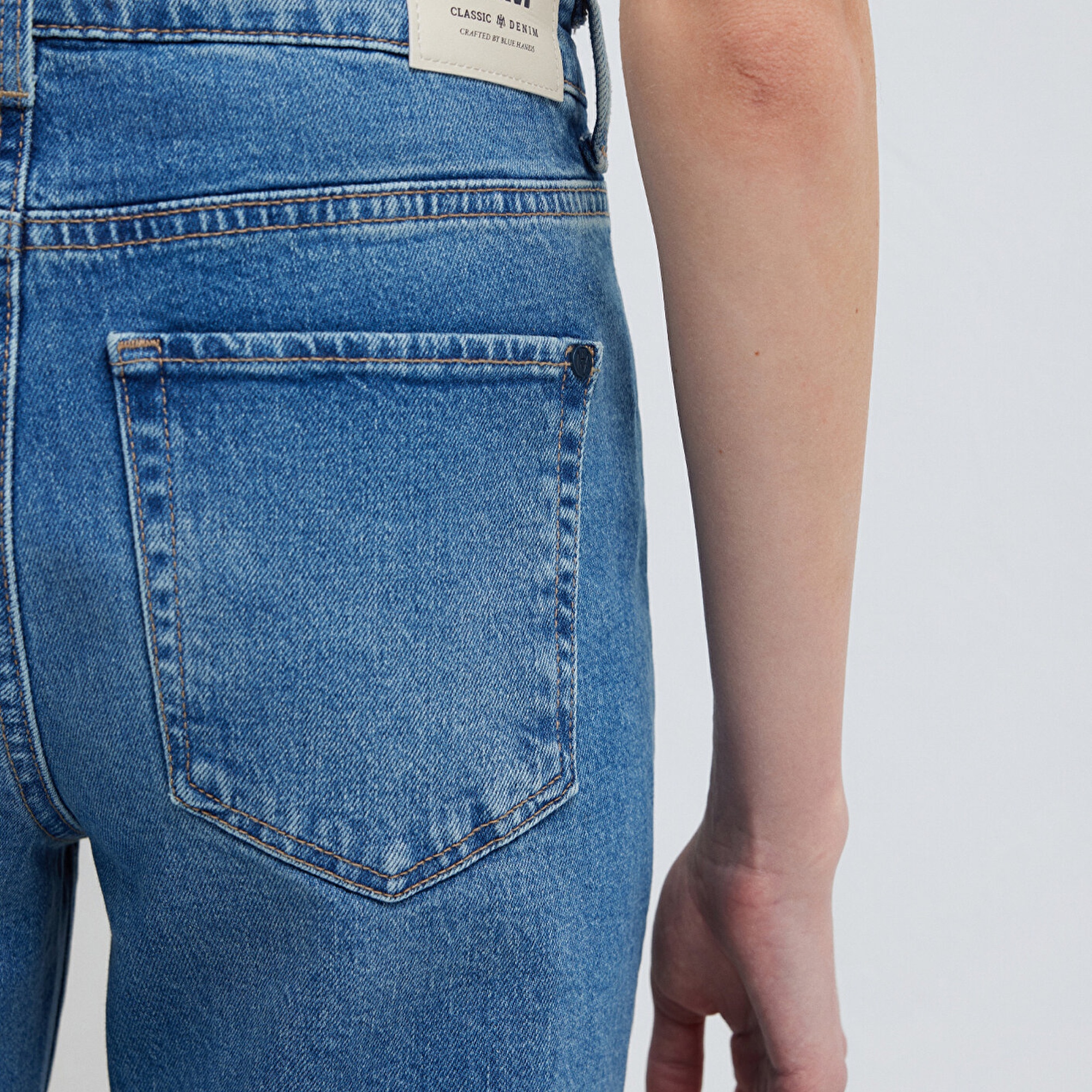 Mavi New York Classic Denim Gölgeli Indigo Mavisi Jean Pantolon 101441-A3037