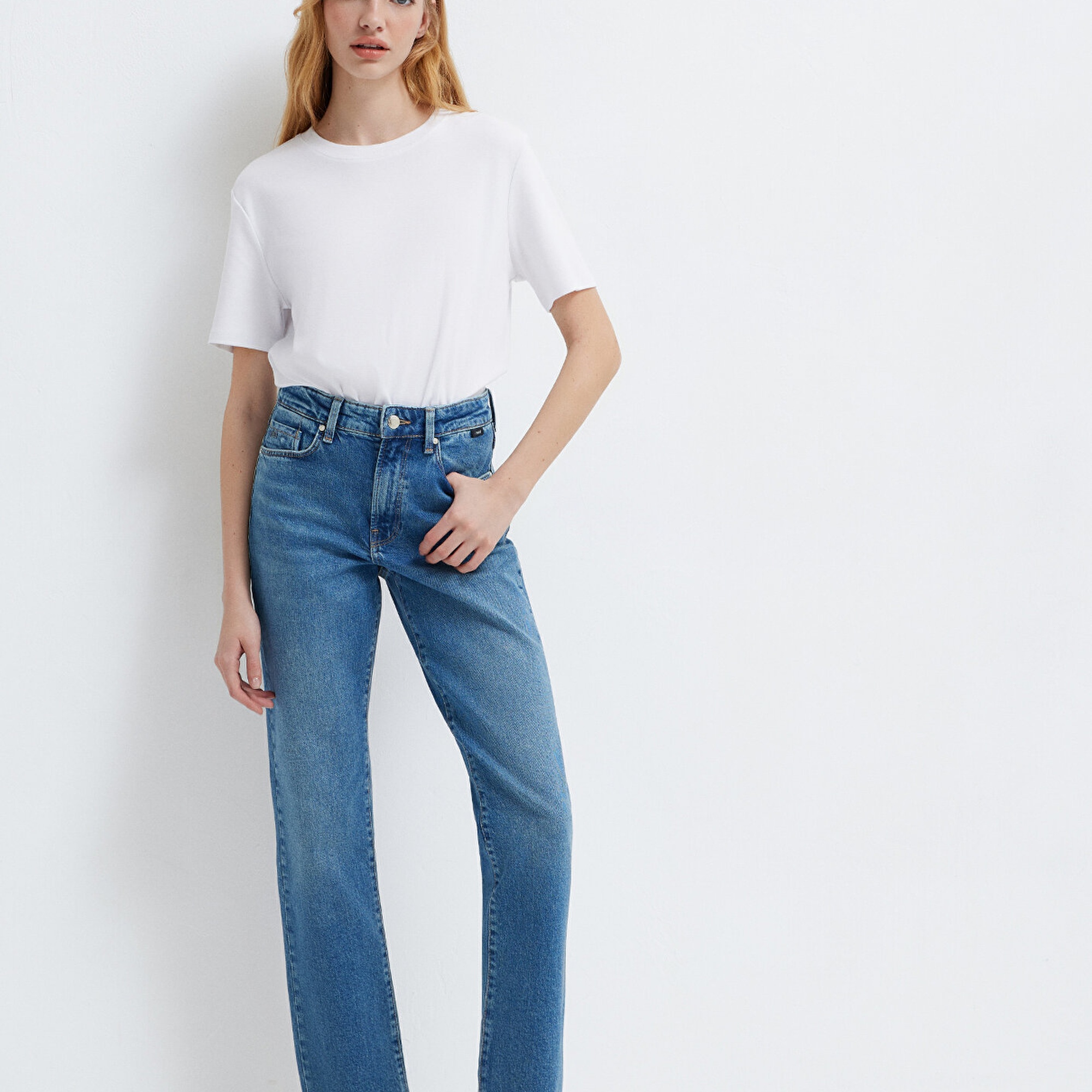 Mavi New York Classic Denim Gölgeli Indigo Mavisi Jean Pantolon 101441-A3037