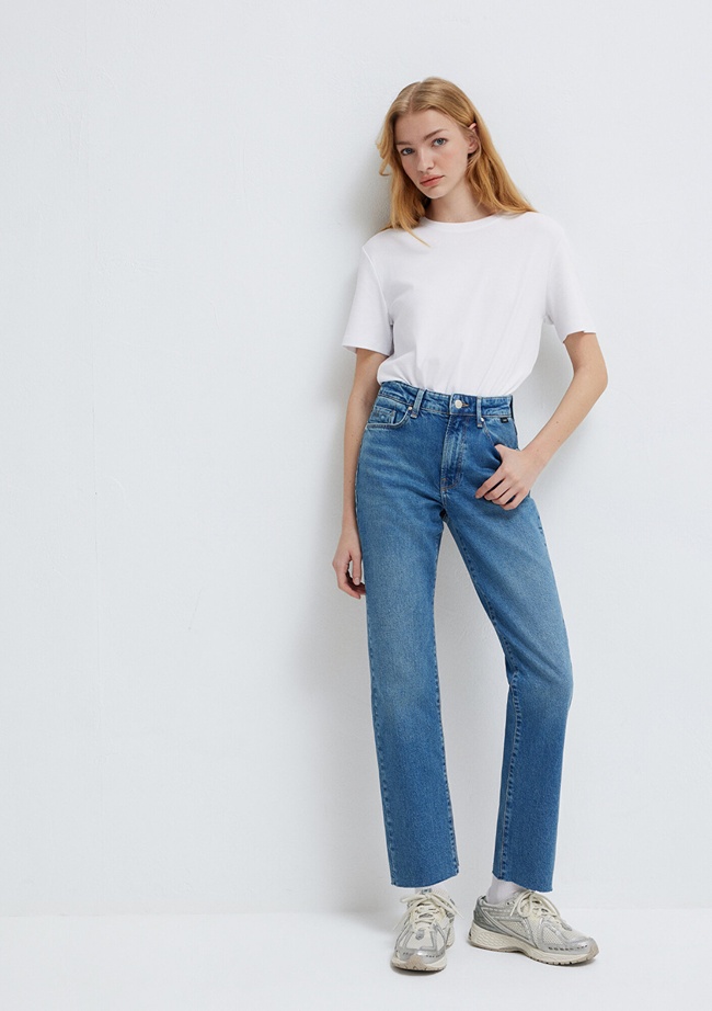  Mavi New York Classic Denim Gölgeli Indigo Mavisi Jean Pantolon 101441-A3037