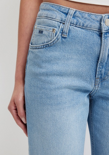  Mavi Ibiza Classic Denim Vintage Açık Mavi Jean Pantolon 1010530-A1567