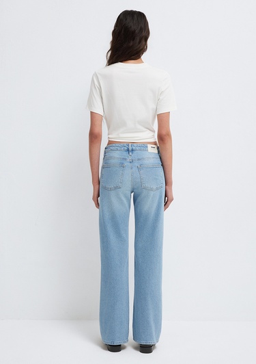  Mavi Ibiza Classic Denim Vintage Açık Mavi Jean Pantolon 1010530-A1567