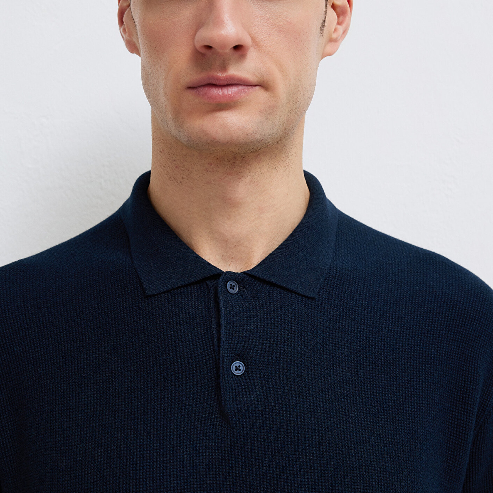 Mavi Lacivert Triko Polo 0710397-70490