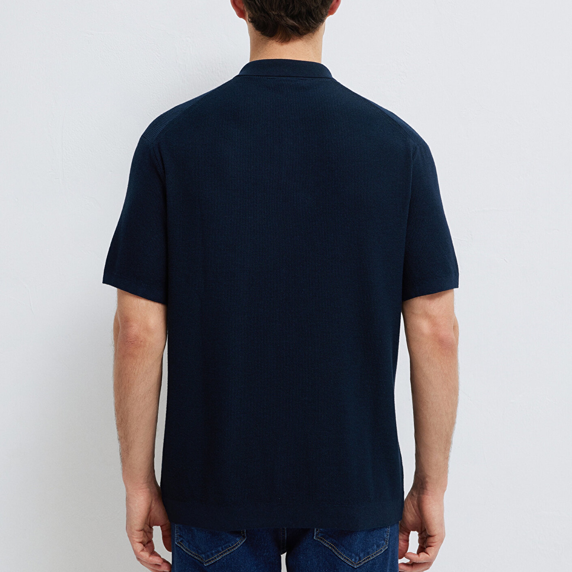 Mavi Lacivert Triko Polo 0710397-70490