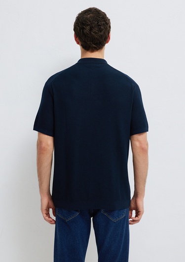  Mavi Lacivert Triko Polo 0710397-70490