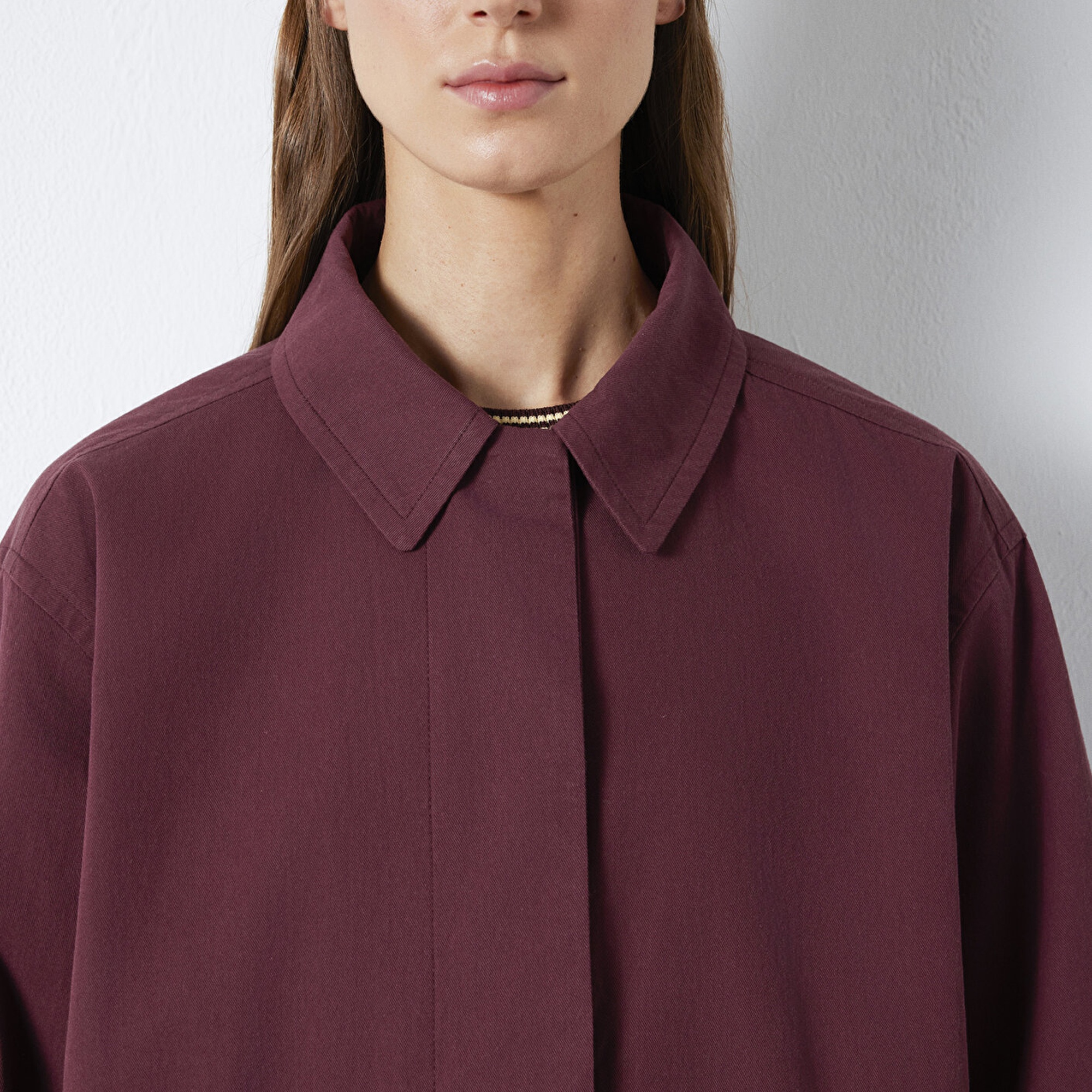 Mavi Bordo Trençkot 1110648-70422