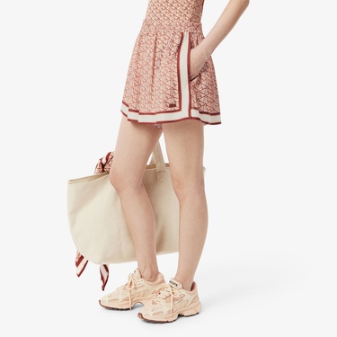  Kadın Monogram Turuncu Şort